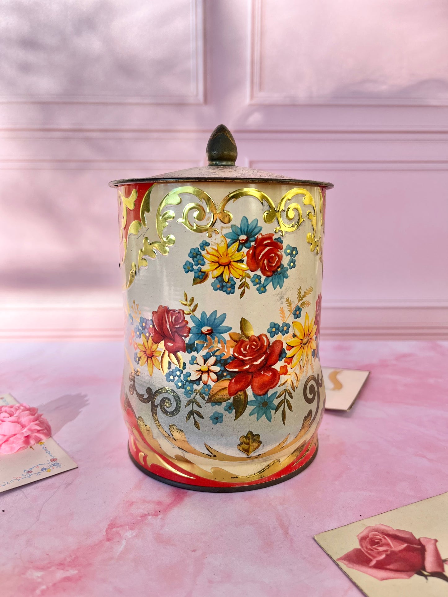 Boîte de rangement vintage