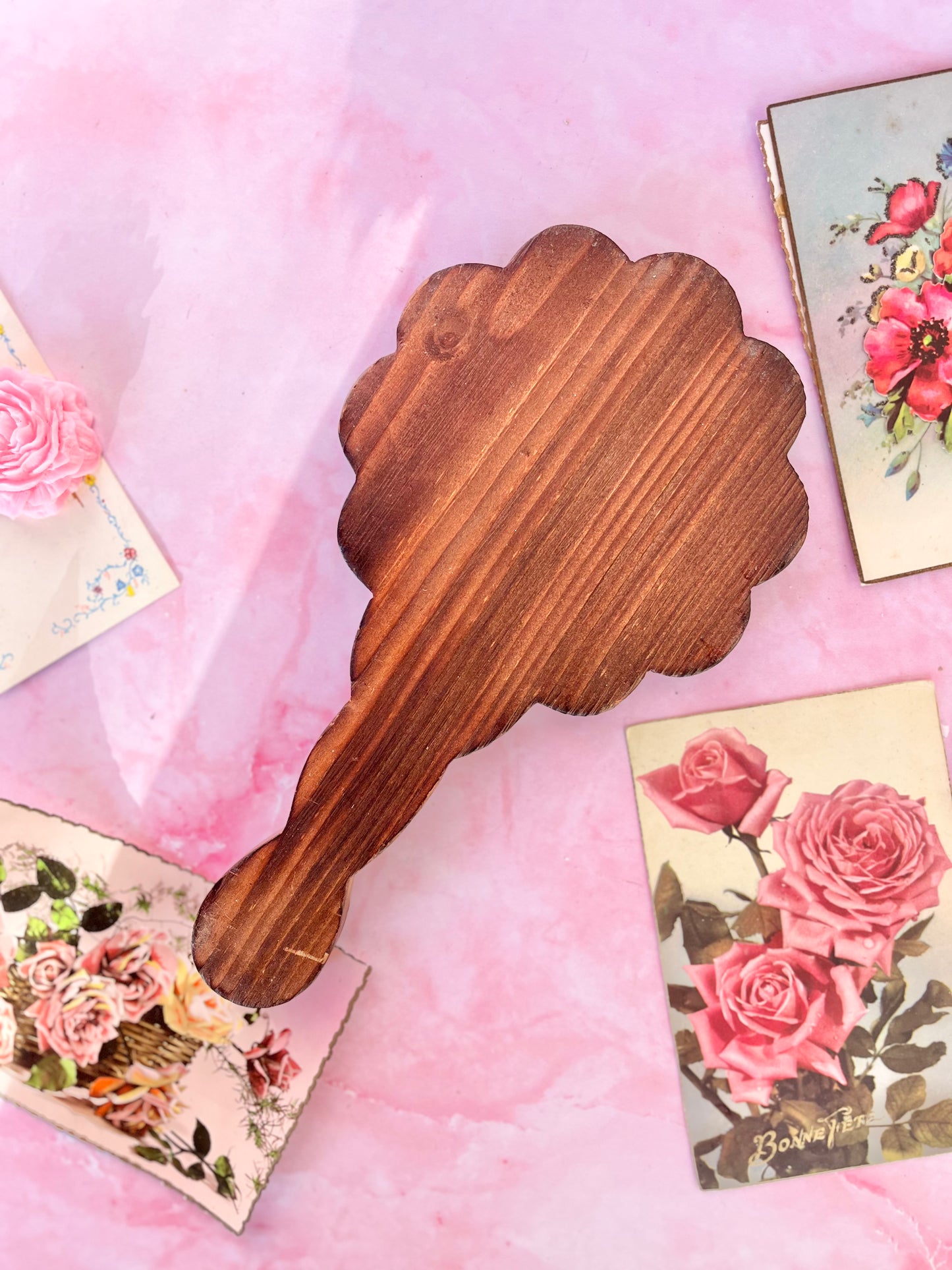 Miroir à main Limoges