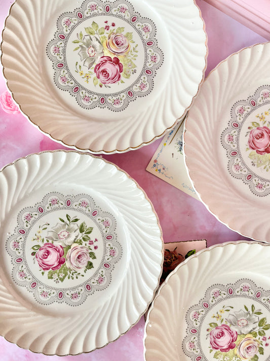 Assiettes plates Luneville (6)