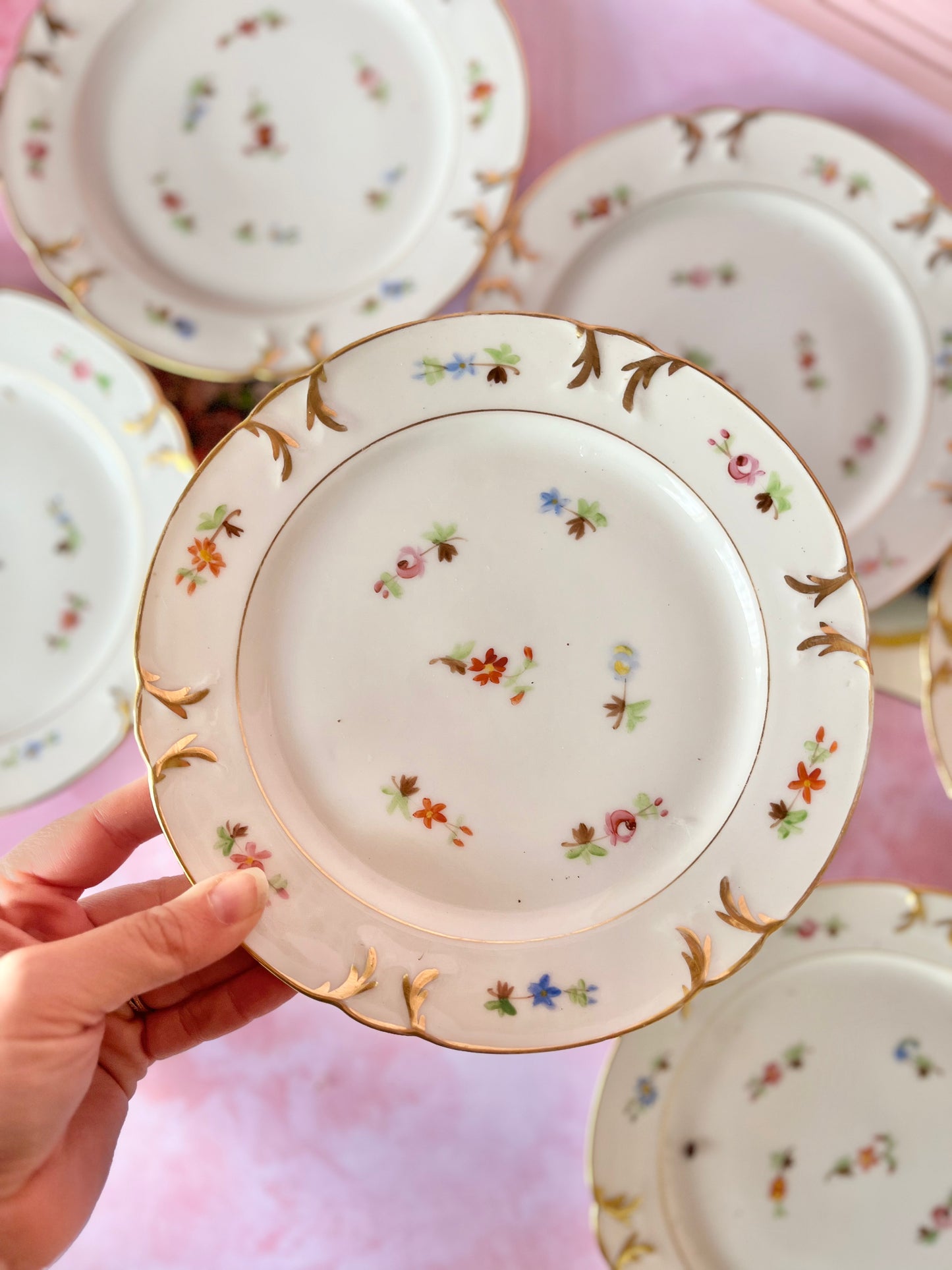 Assiettes à dessert Léane (6)