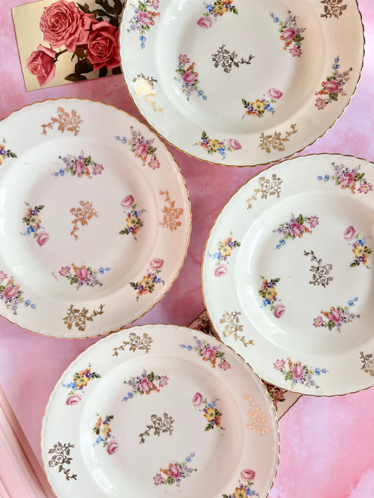 Assiettes creuses Floreal (4)