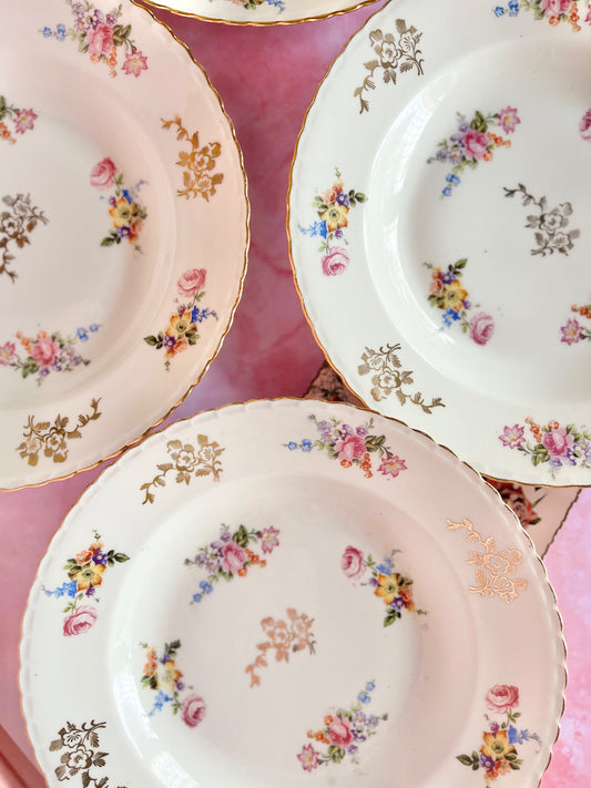Assiettes creuses Floreal (4)