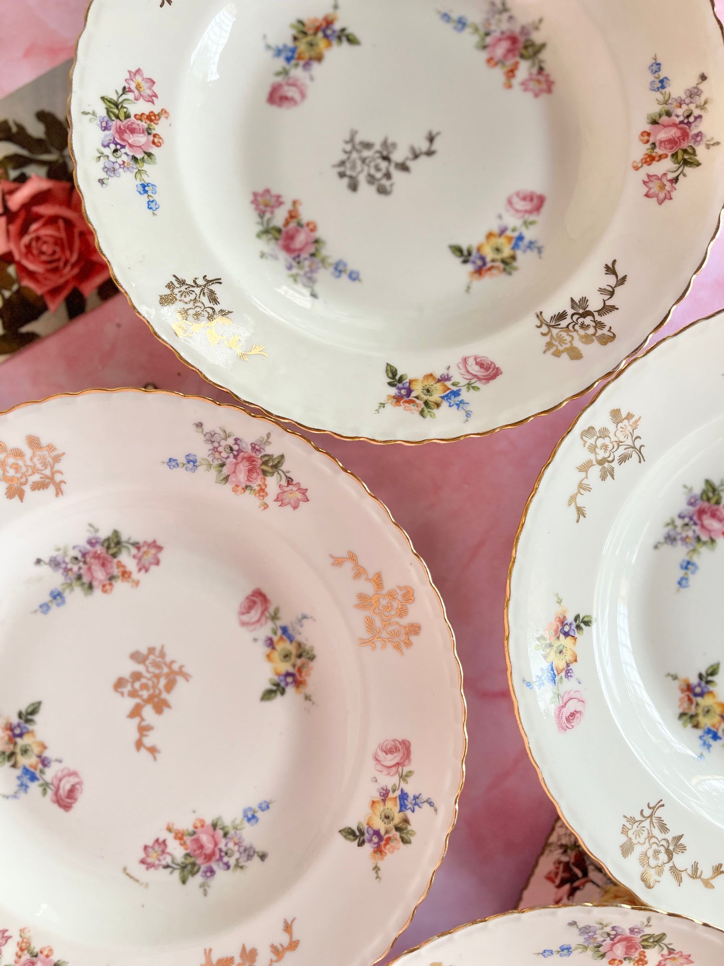 Assiettes creuses Floreal (4)