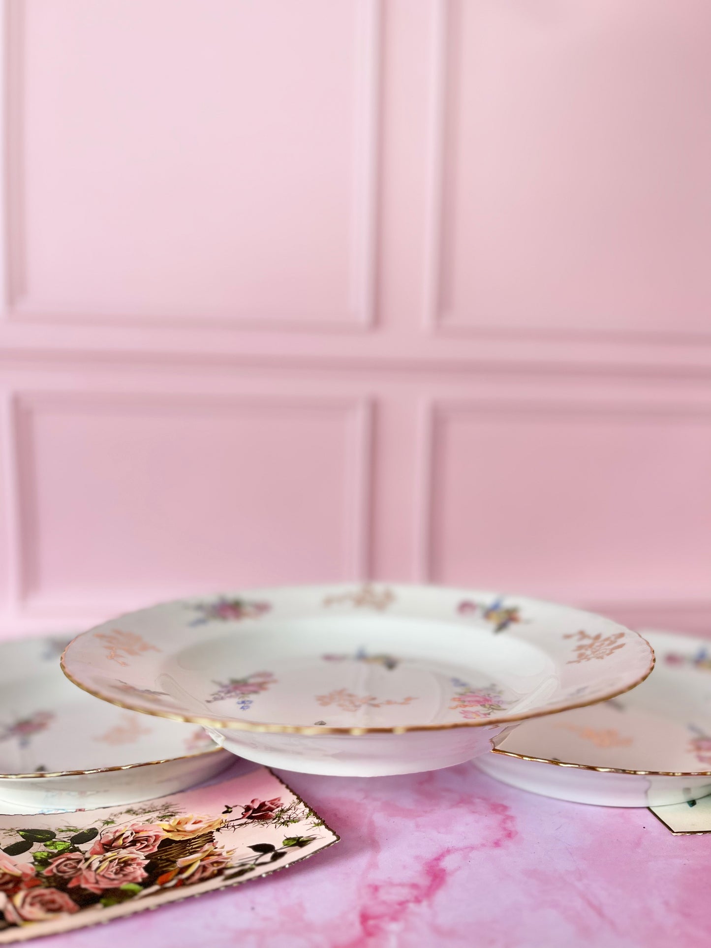 Assiettes creuses Floreal (4)