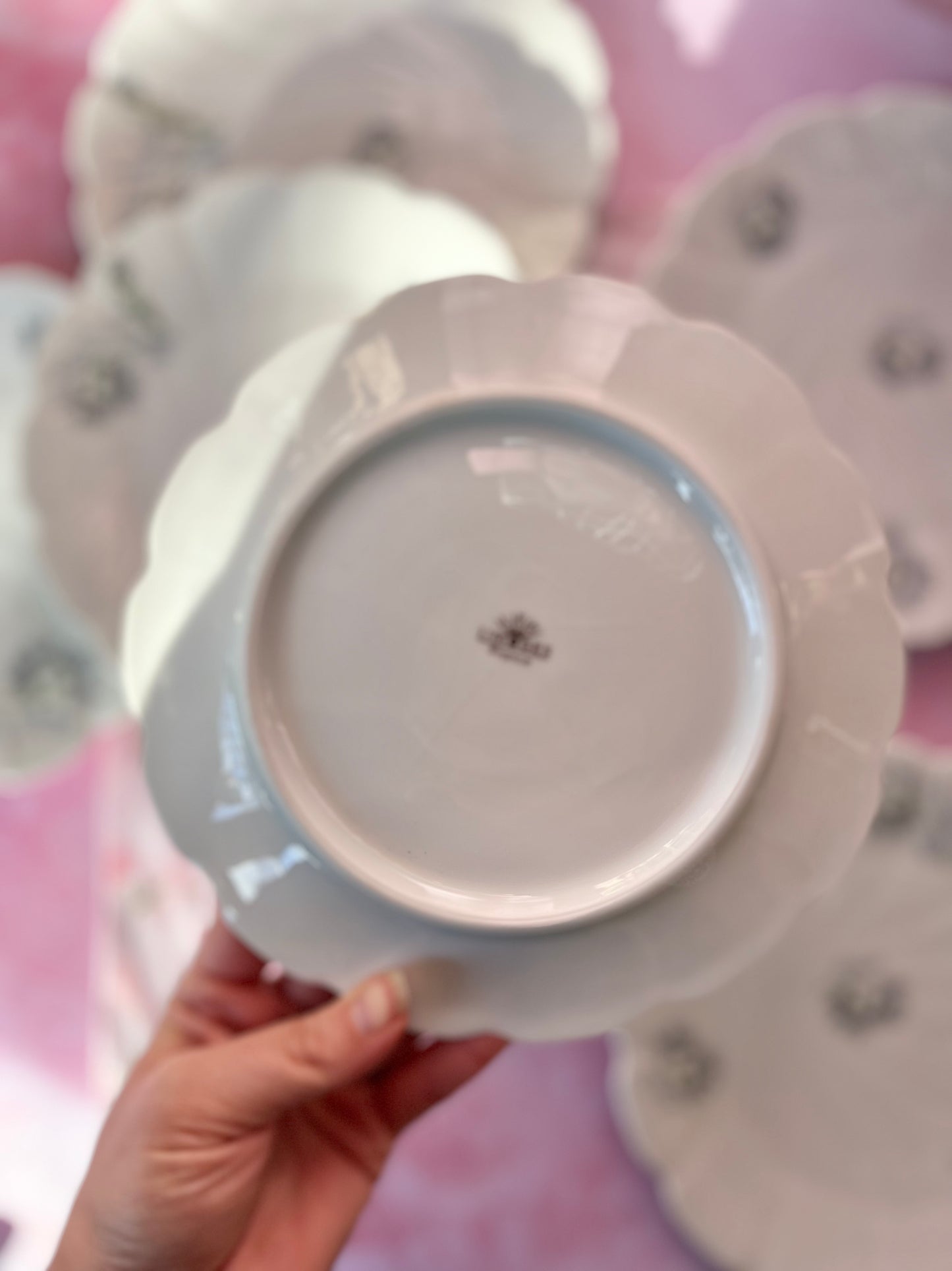 Assiettes à dessert Limoges (9)