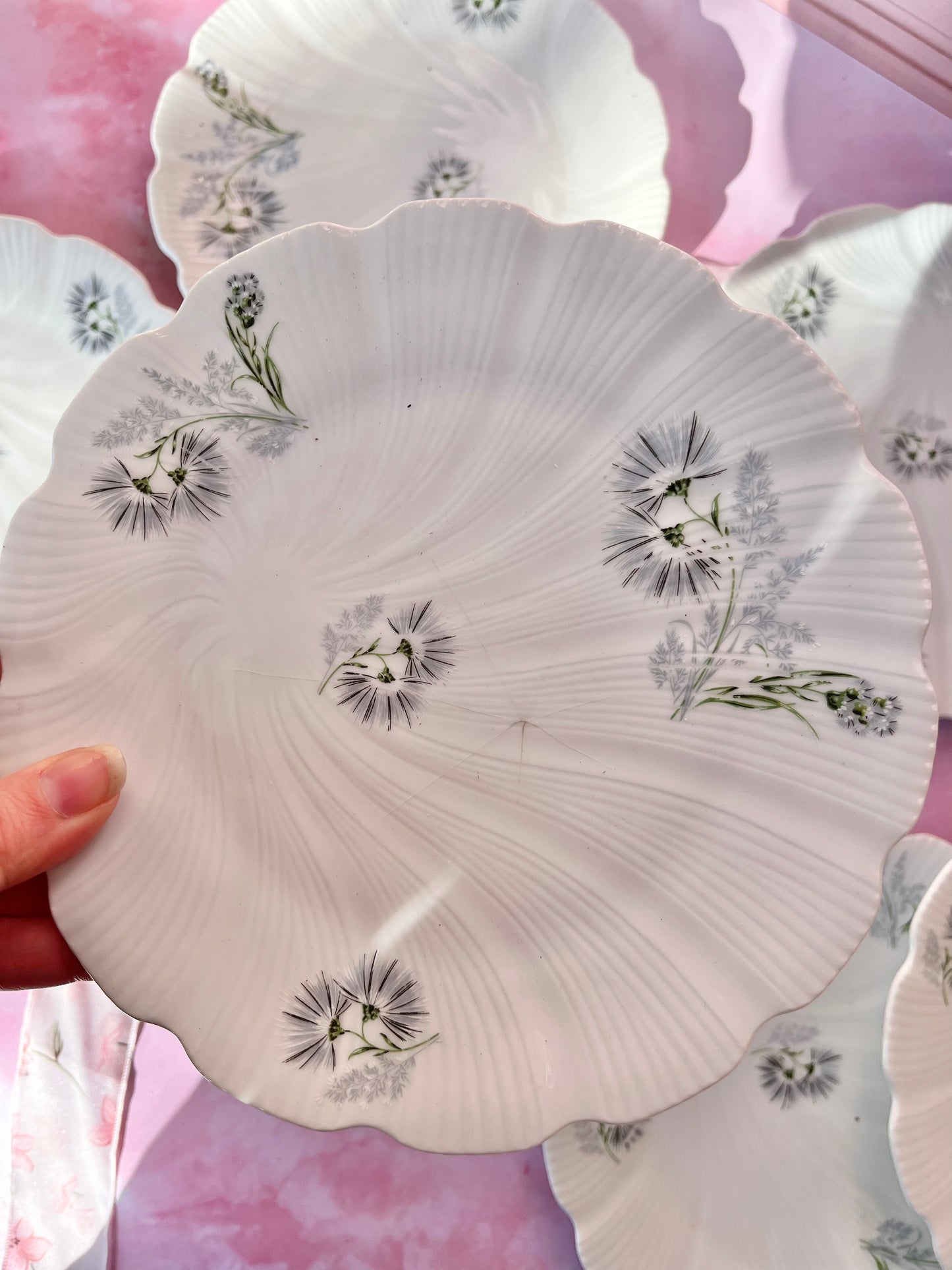 Assiettes à dessert Limoges (9)