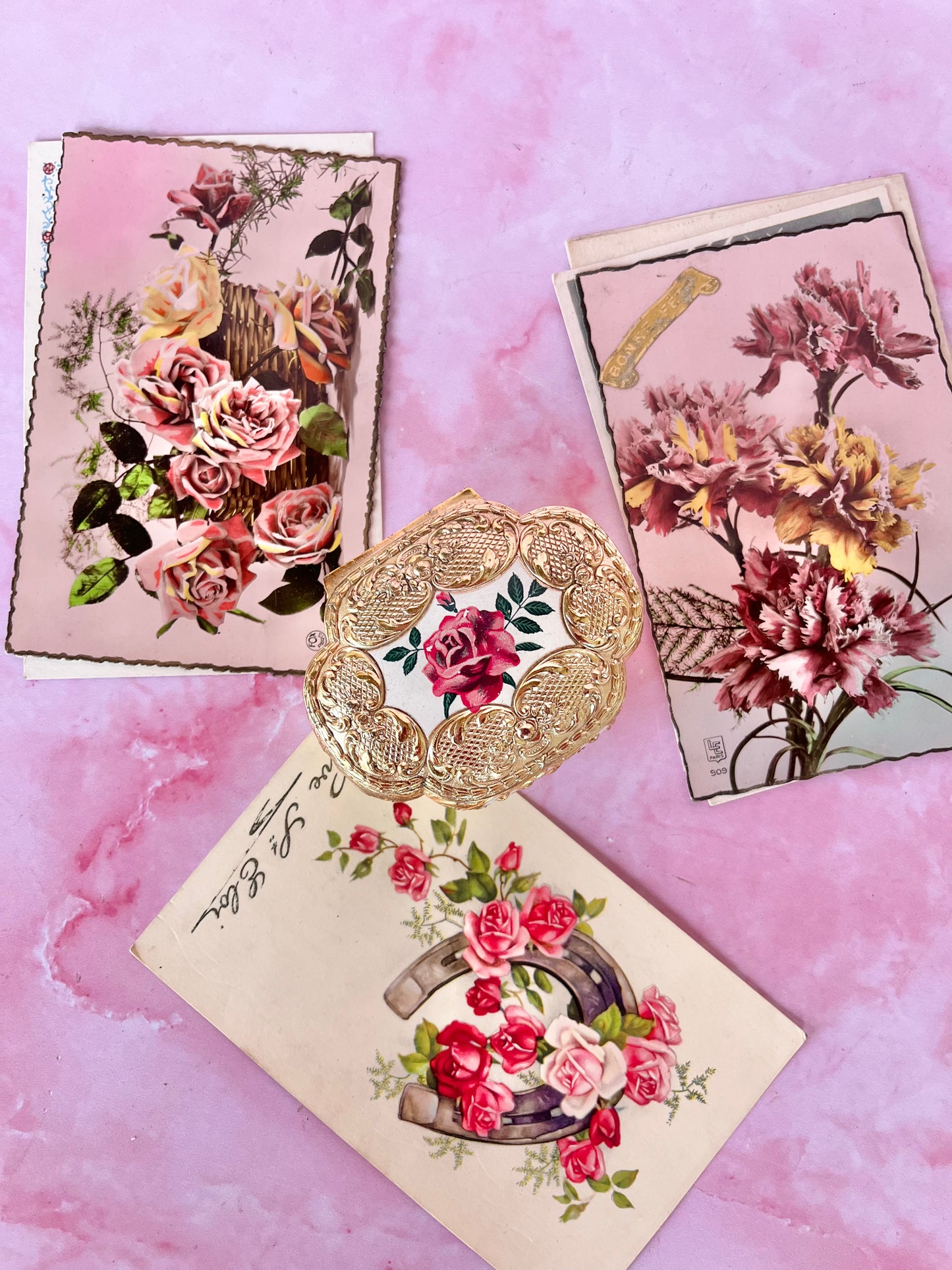 Boite à bijoux Rose