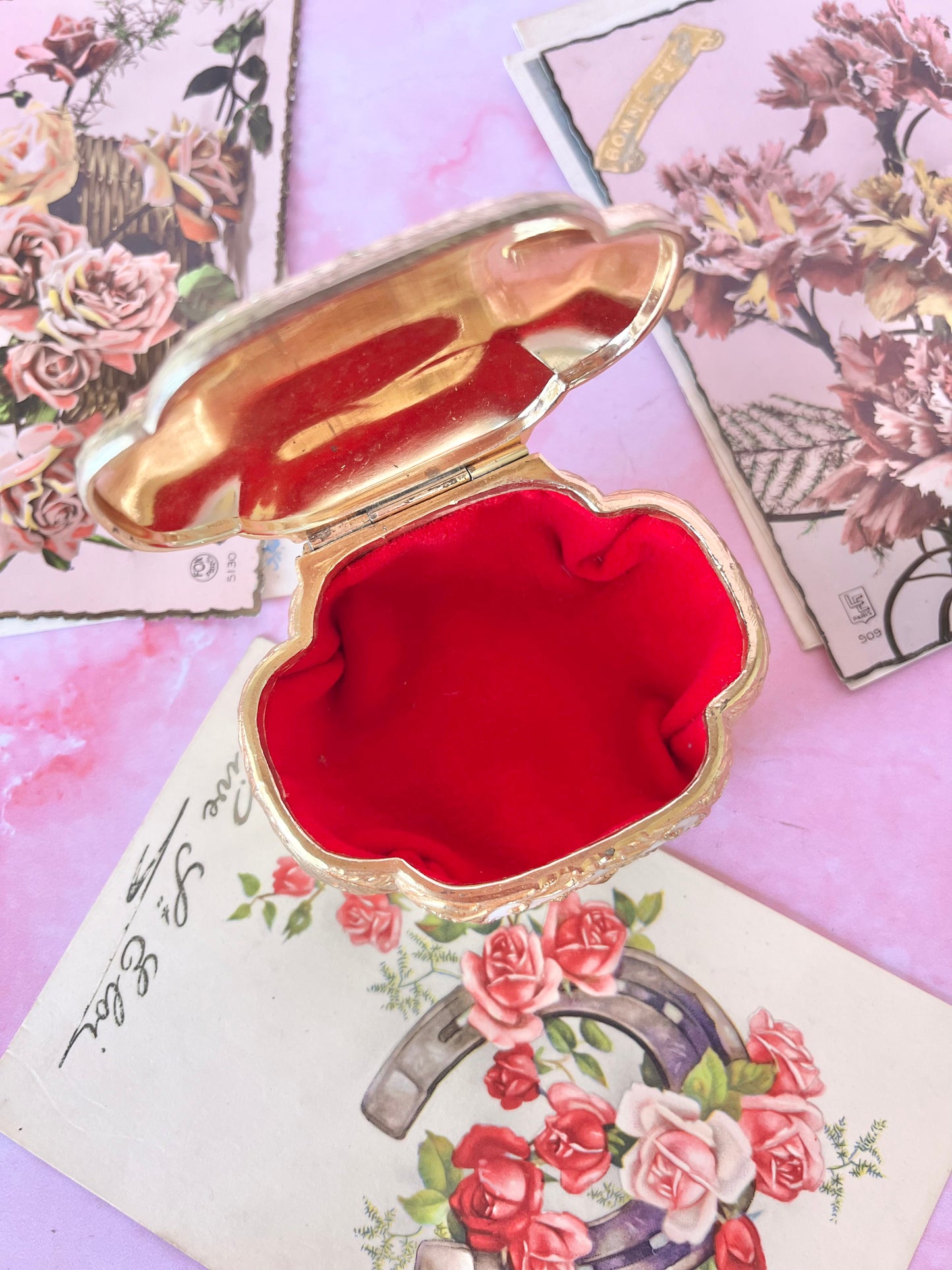 Boite à bijoux Rose