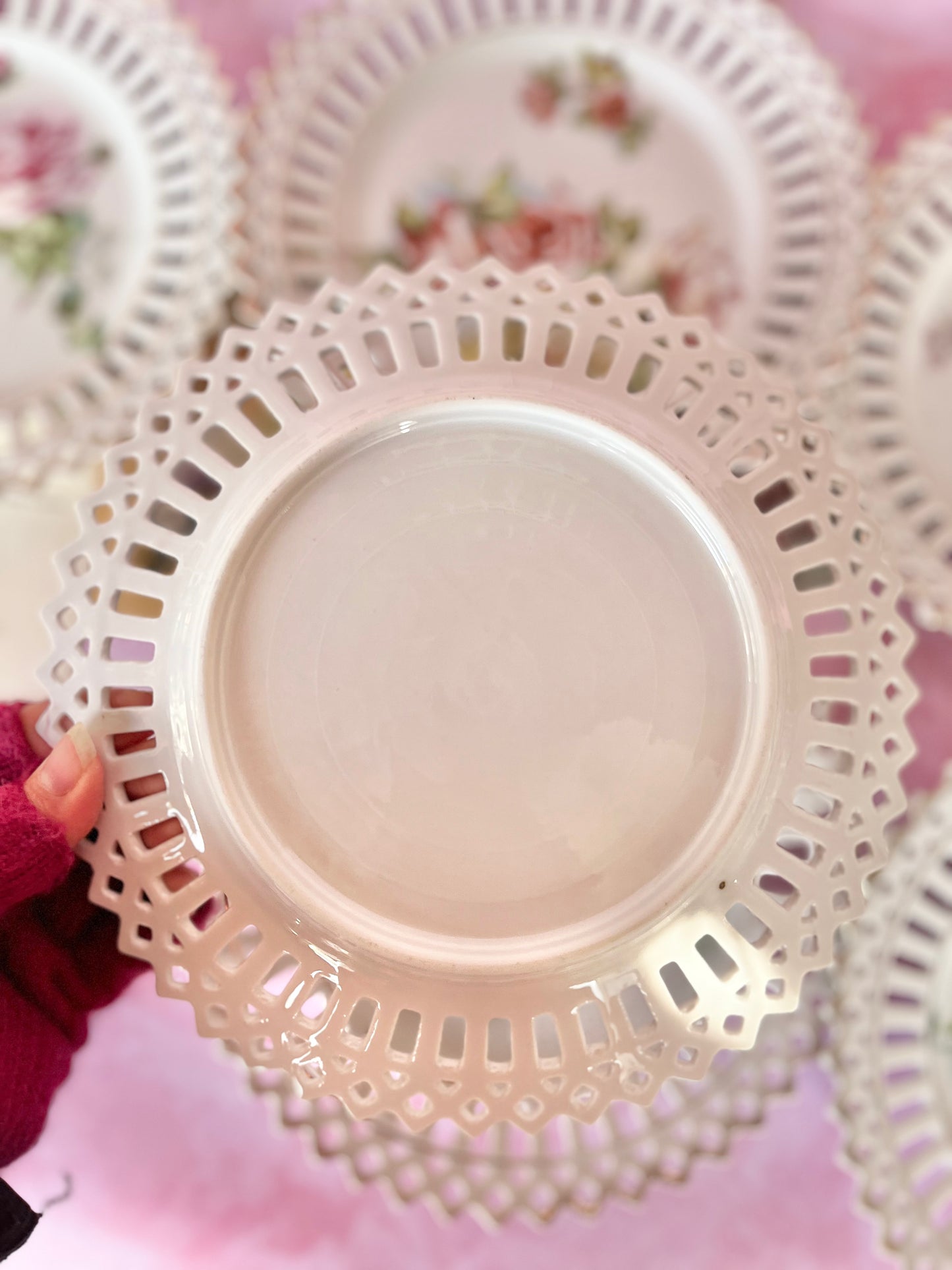 Assiettes dentelles (6)