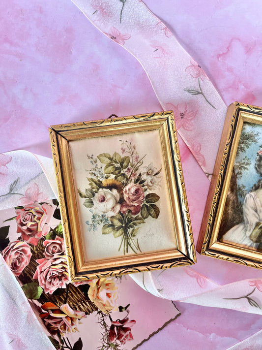 Tableaux de soie miniatures (2)