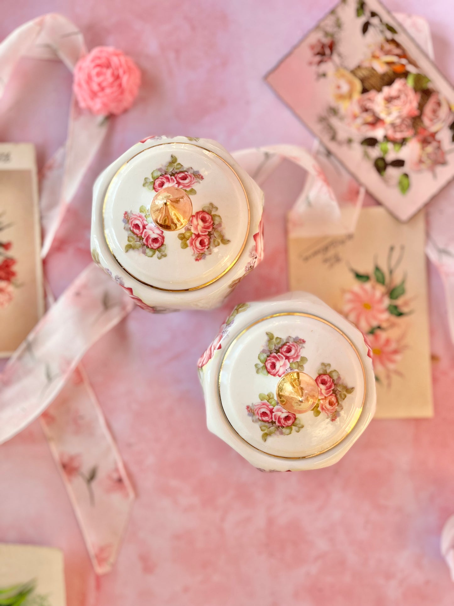 Duo de boîtes florales (2)